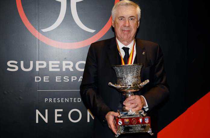 Carlo Ancelotti Superpuchar Hiszpanii