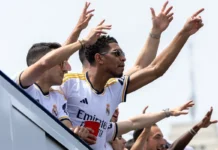 Real Madryt – Man City gdzie oglądać mecz? Transmisja TV i stream online (10.12.2025) Jude Bellingham | Real Madryt 2024