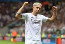 Real Madryt – Juventus skrót meczu i gole. Zobacz najważniejsze momenty (22.10.2025) Federico Valverde 2 | Real Madryt 2024