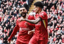 Statystyki z meczu Liverpool FC – Real Madryt. Pełna analiza spotkania (04.11.2025) Liverpool Salah