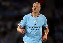 Real Madryt chce Erlinga Haalanda. Norweg może być celem klubu w 2027 roku Manchester City - Erling Haaland 3