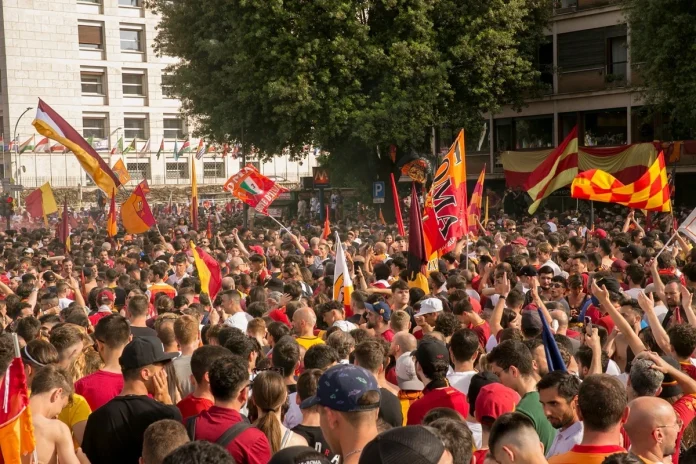 AS Roma - kibice 1 AS Roma - kibice 1