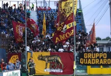 AS Roma – Real Madryt podstawowe składy (14.10.2026) AS Roma - kibice 2
