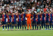 Hansi Flick przed El Clásico: „Jesteśmy gotowi i wierzę w swój zespół” FC Barcelona - zawodnicy piłkarze 1