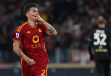 Paulo Dybala czeka na domowy debiut Romy w Lidze Mistrzów AS Roma - Paulo Dybala 1